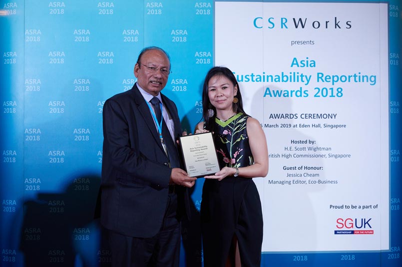Tata Motors Ltd. wins at Asia Sustainability Reporting Awards